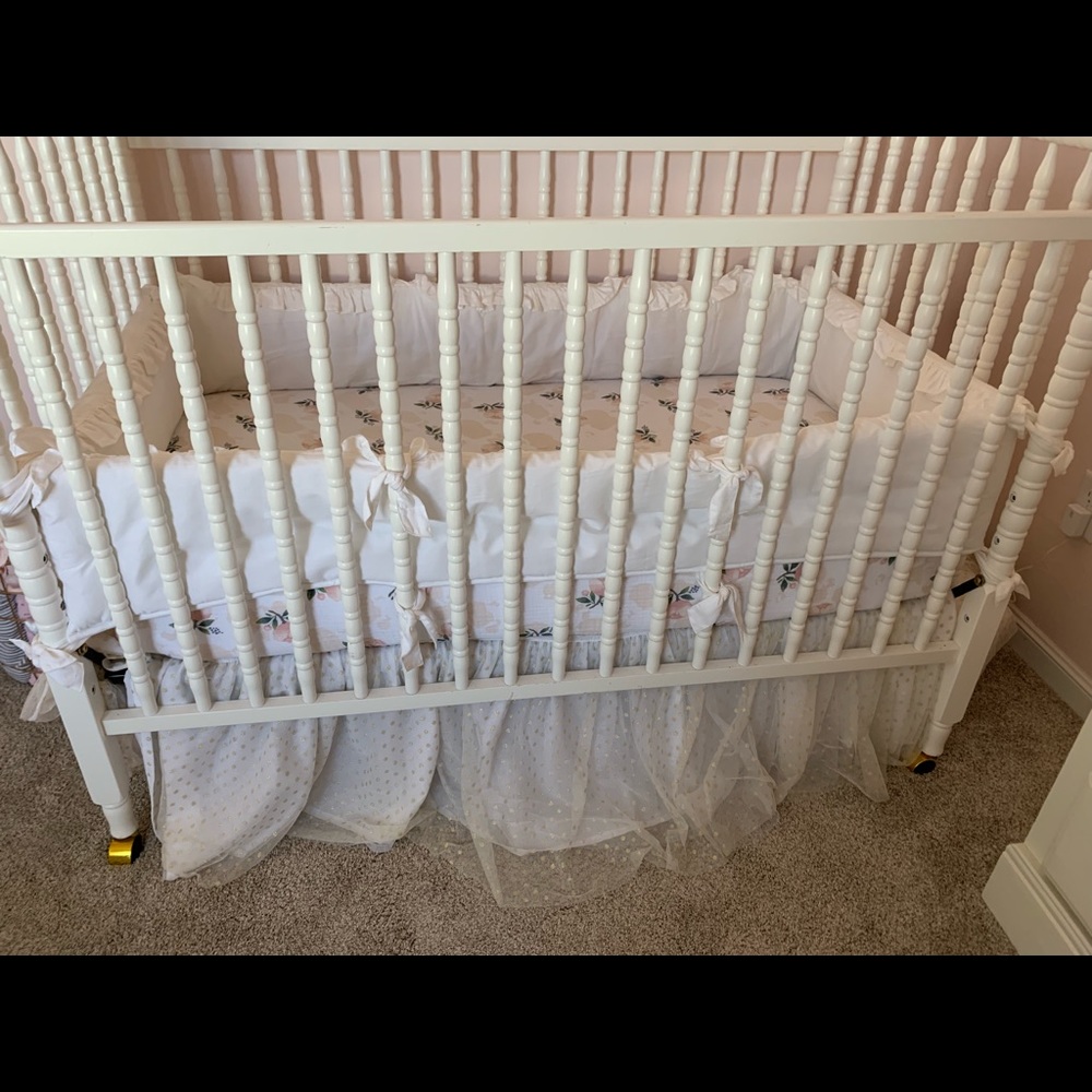 Pottery Barn Crib Skirt